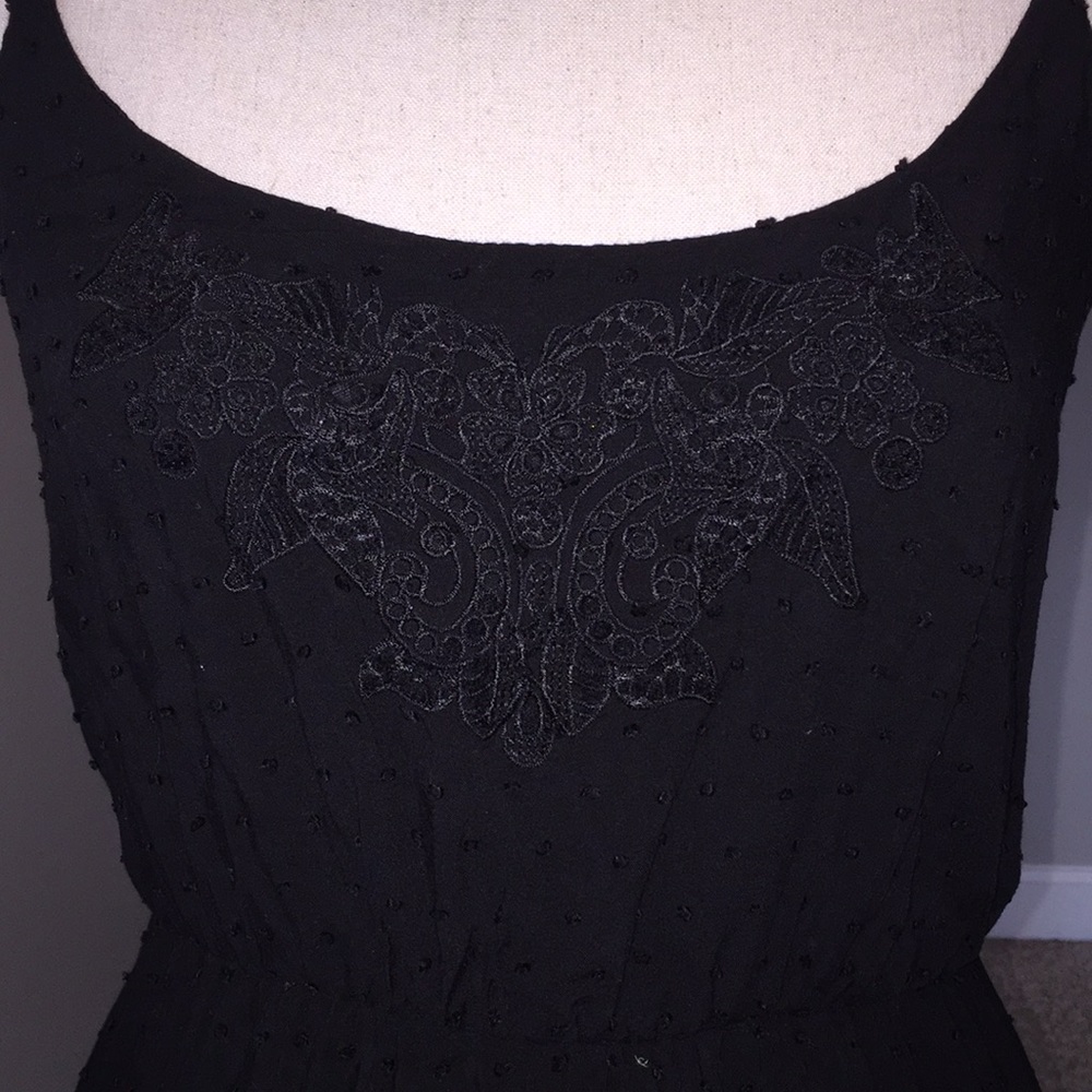 Black Summer Dress - Picture 2 of 3